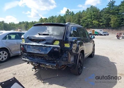 2018 Volkswagen Atlas 3.6L V6 Sel Premium из США, поврежденный, VIN 1V2NR2CA6JC584642